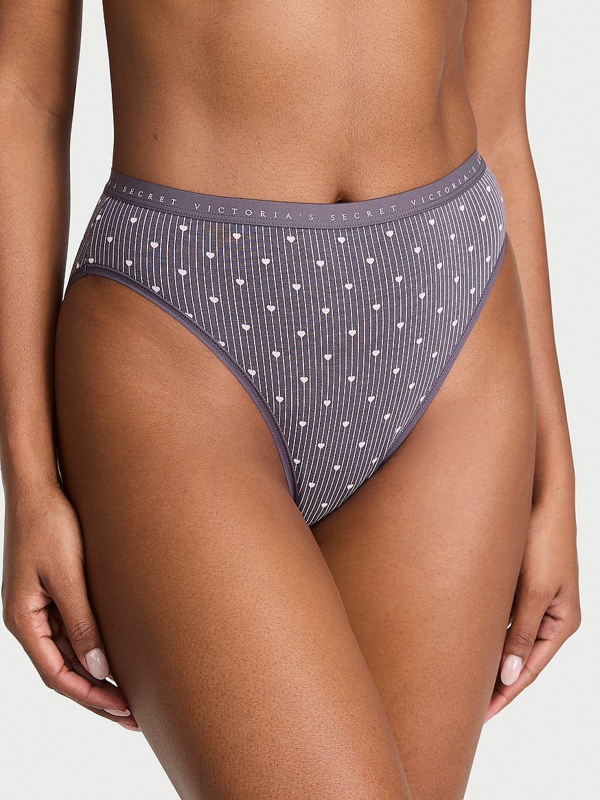 Panty de algodón estilo bikini pierna alta Victoria's Secret