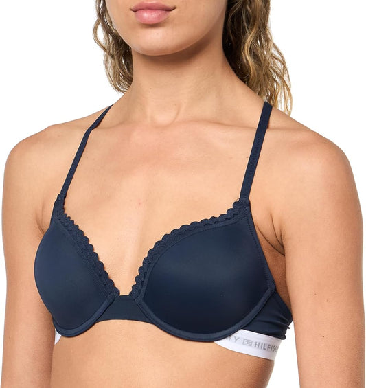 Brasier Push up con detalle de malla en espalda Tommy Hilfiger