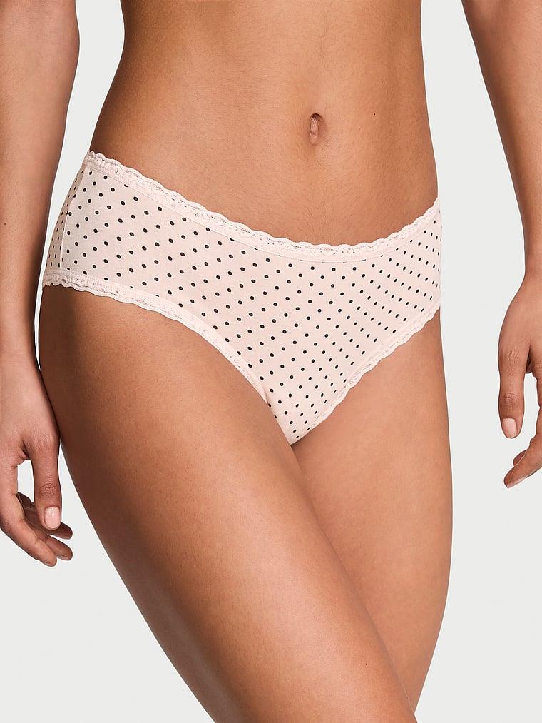 Cheeky de algodón suave con ribete de encaje - Victoria's Secret