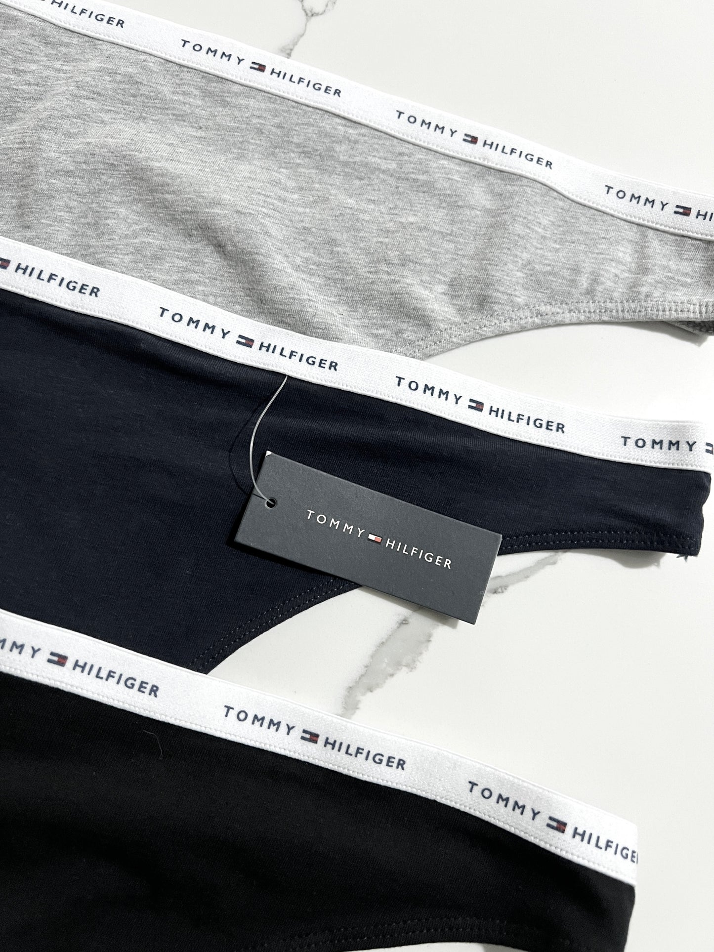 Tommy Hilfiger tanga de algodón