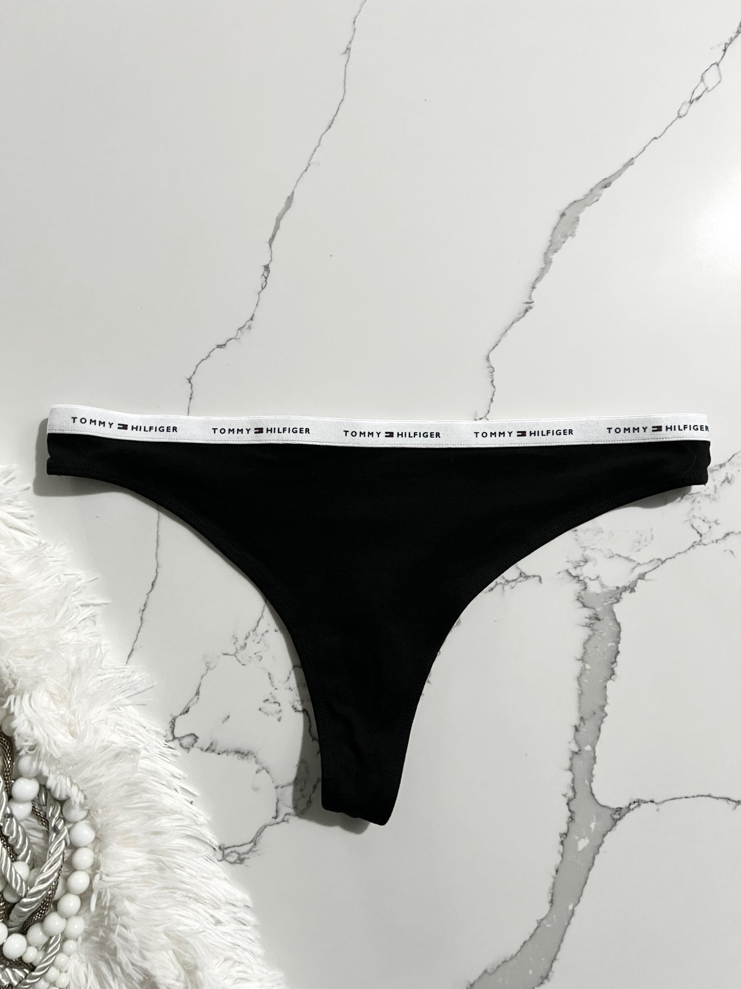 Tommy Hilfiger tanga de algodón