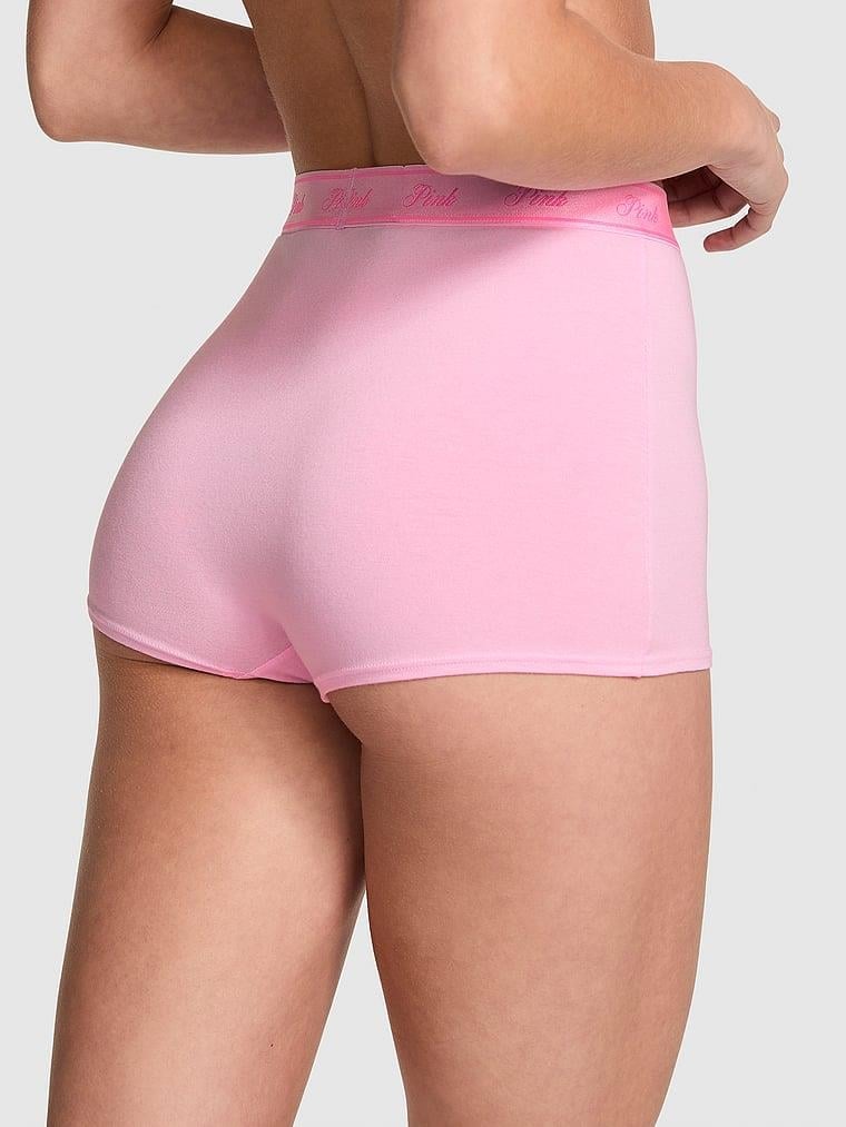 Braga tipo boxer de mujer de algodón con cintura alta Victoria’sSecret