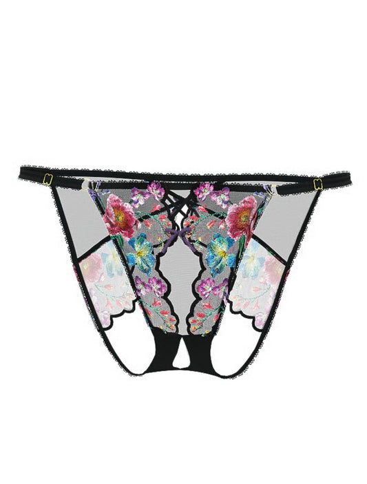 Panty Brasileña de bordado fino con apertura en la parte de atrás by Victoria's Secret