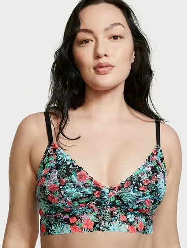 Bralette de encaje floreado by Victoria's Secret