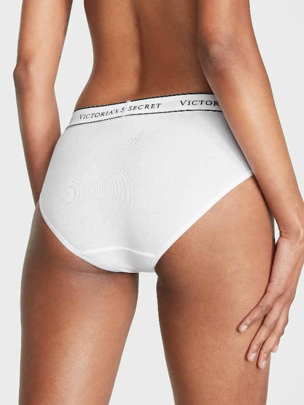 Panty de algodón Clasicos, con cintura de elástico con lleyenda Victoria'S Secret