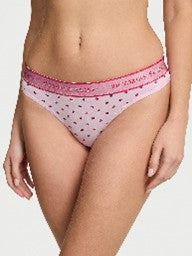 Tanga de algodón  con logo Victoria´s Secret