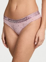Tanga de algodón  con logo Victoria´s Secret