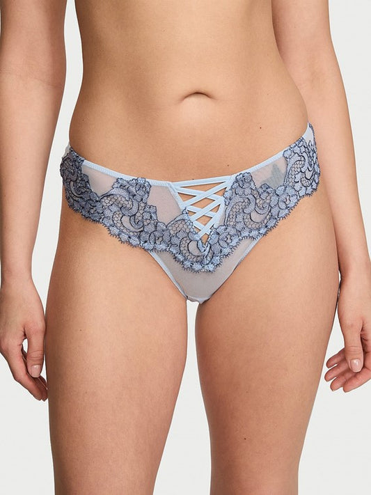 Panty brasileña con bordado floral Victoria´s Secret