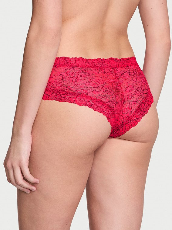 Braga Lacie cheeky rojo delineado en negro, Victoria's Secret