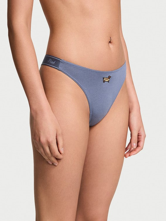 Tangas de Algodón con Logo de Pink by Victoria's Secret