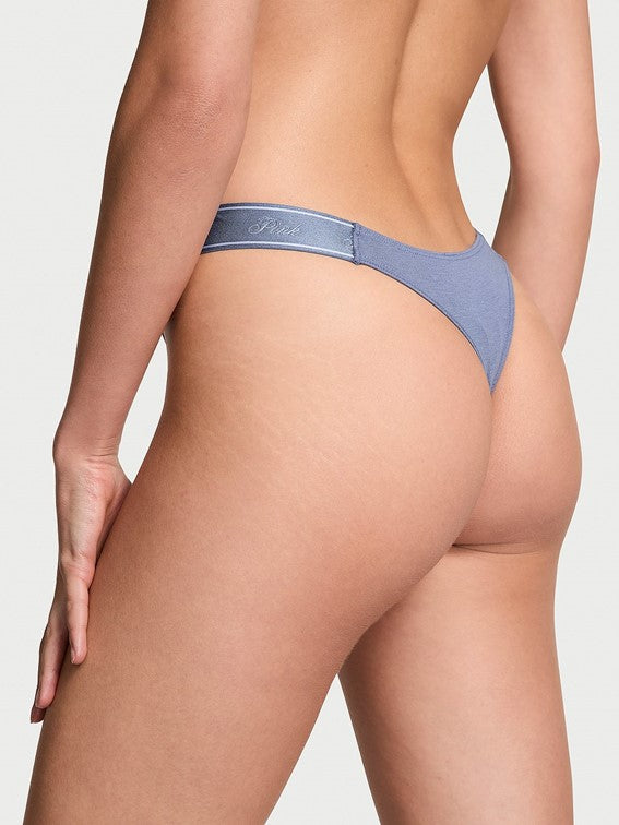 Tangas de Algodón con Logo de Pink by Victoria's Secret