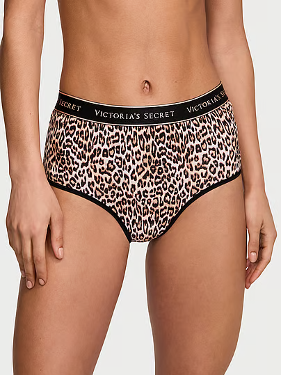 Panty de algodón Clasicos, con cintura de elástico con lleyenda Victoria'S Secret