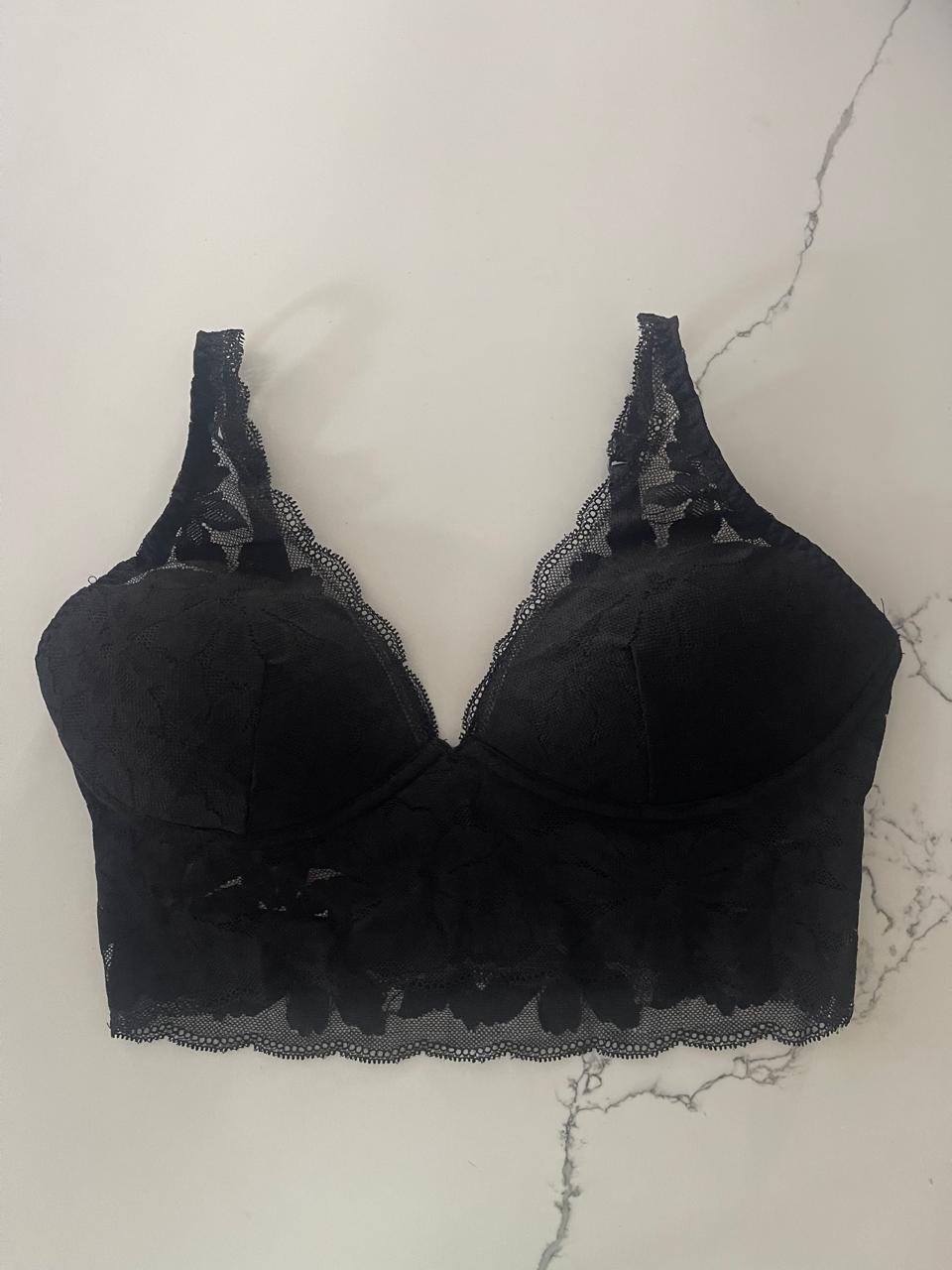 Bralette de encaje fino con forro lijero Pink, Victoria´s Secret