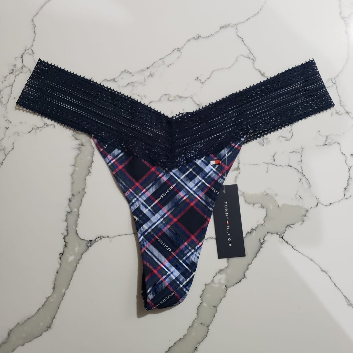 Tommy Hilfiger tangas de tela de algodón