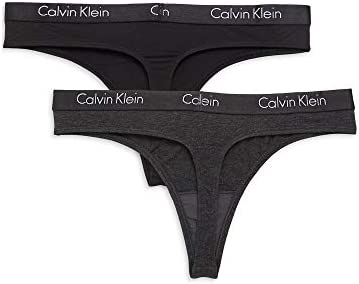 Calvin Klein Tanga de algodón Motive