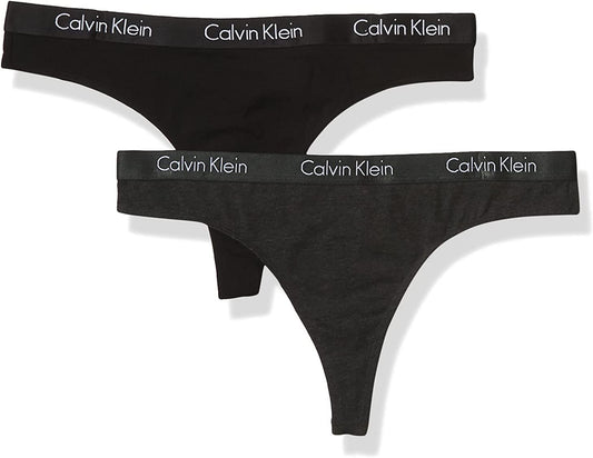 Calvin Klein Tanga de algodón Motive