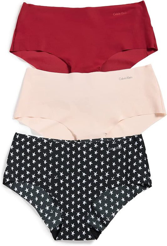 Calvin Klein Bragas hipster invisibles sin costuras para mujer