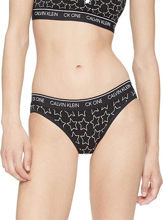 Calvin Klein conjunto Ck One, Bralette de algodón sin forro y Calzones de bikini de algodón  para mujer