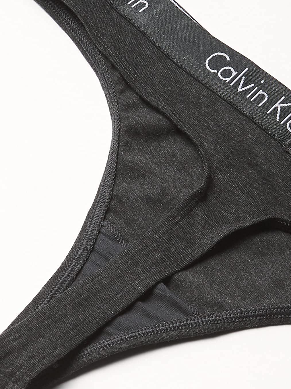 Calvin Klein Tanga de algodón Motive