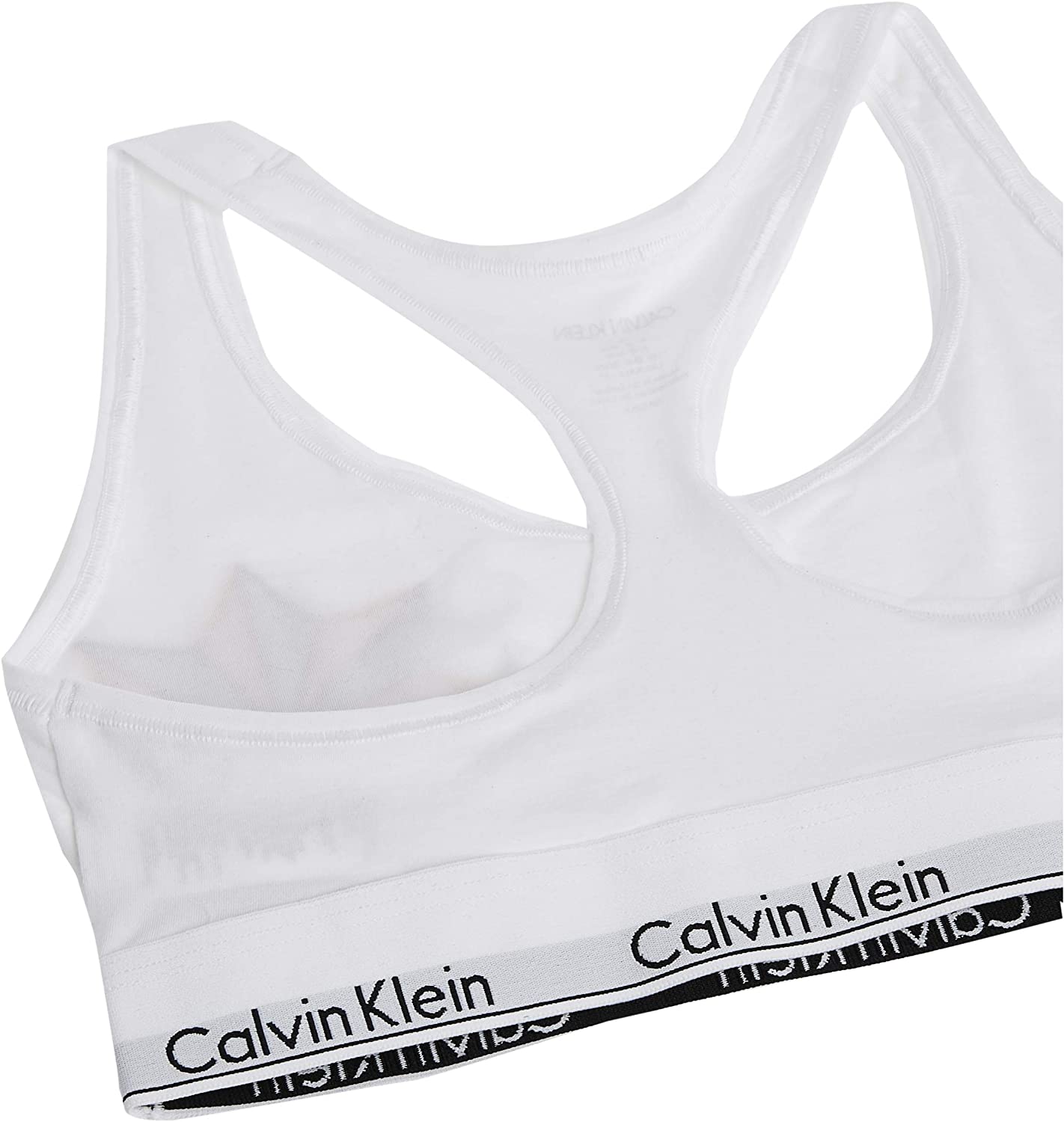 Calvin Klein F3785 - Bralette de algodón moderno para mujer