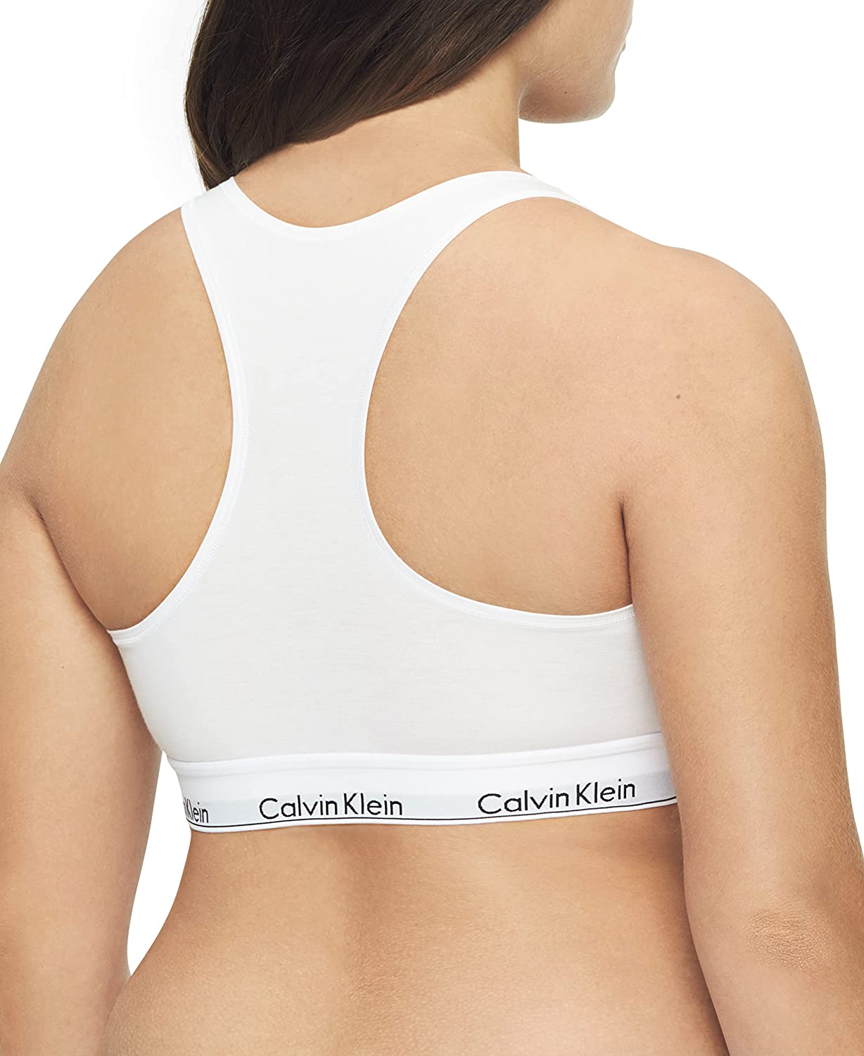 Calvin Klein F3785 - Bralette de algodón moderno para mujer