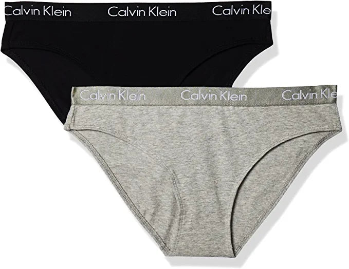 Calvin Klein Bikini de algodón con logotipo en elástico