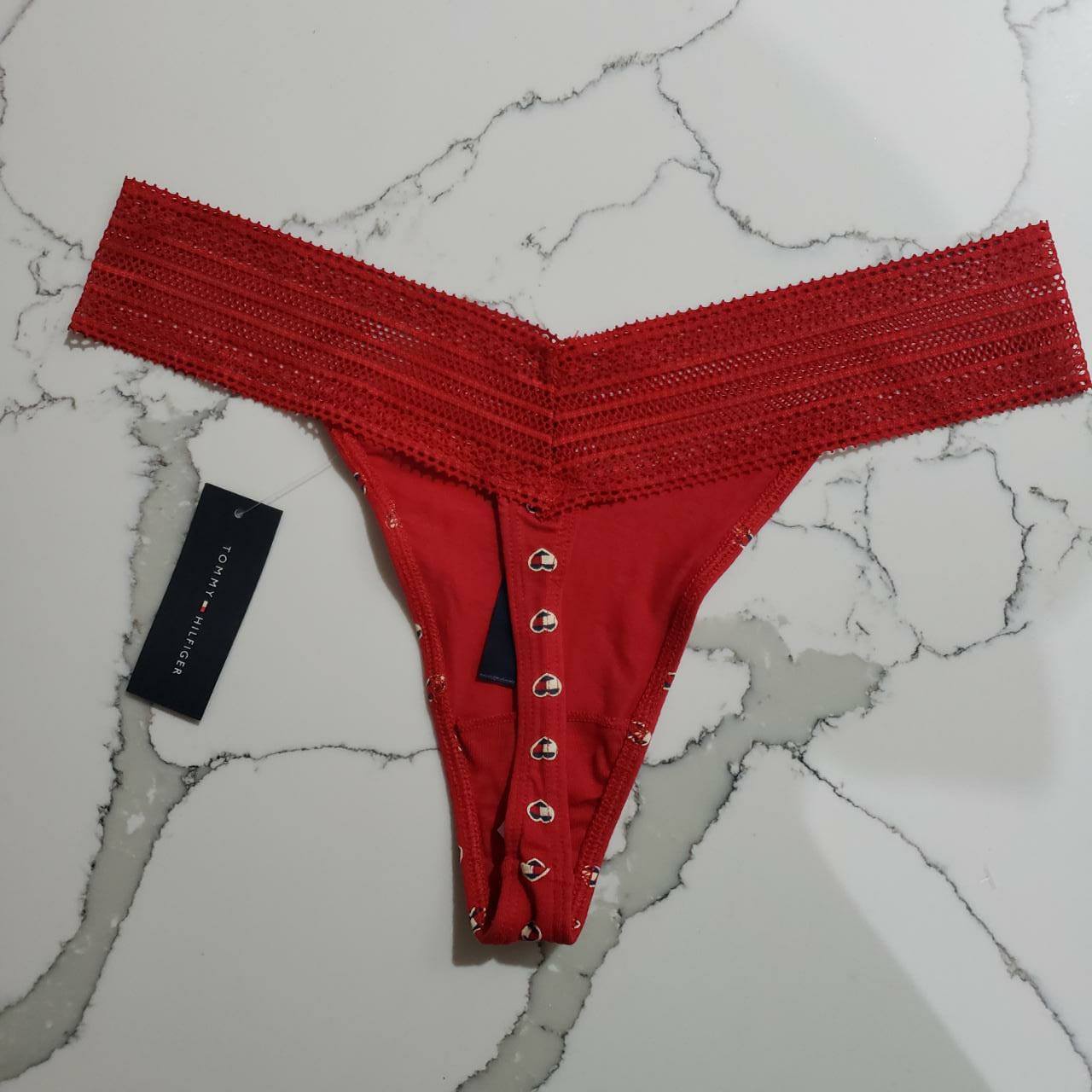 Tommy Hilfiger tangas de tela de algodón