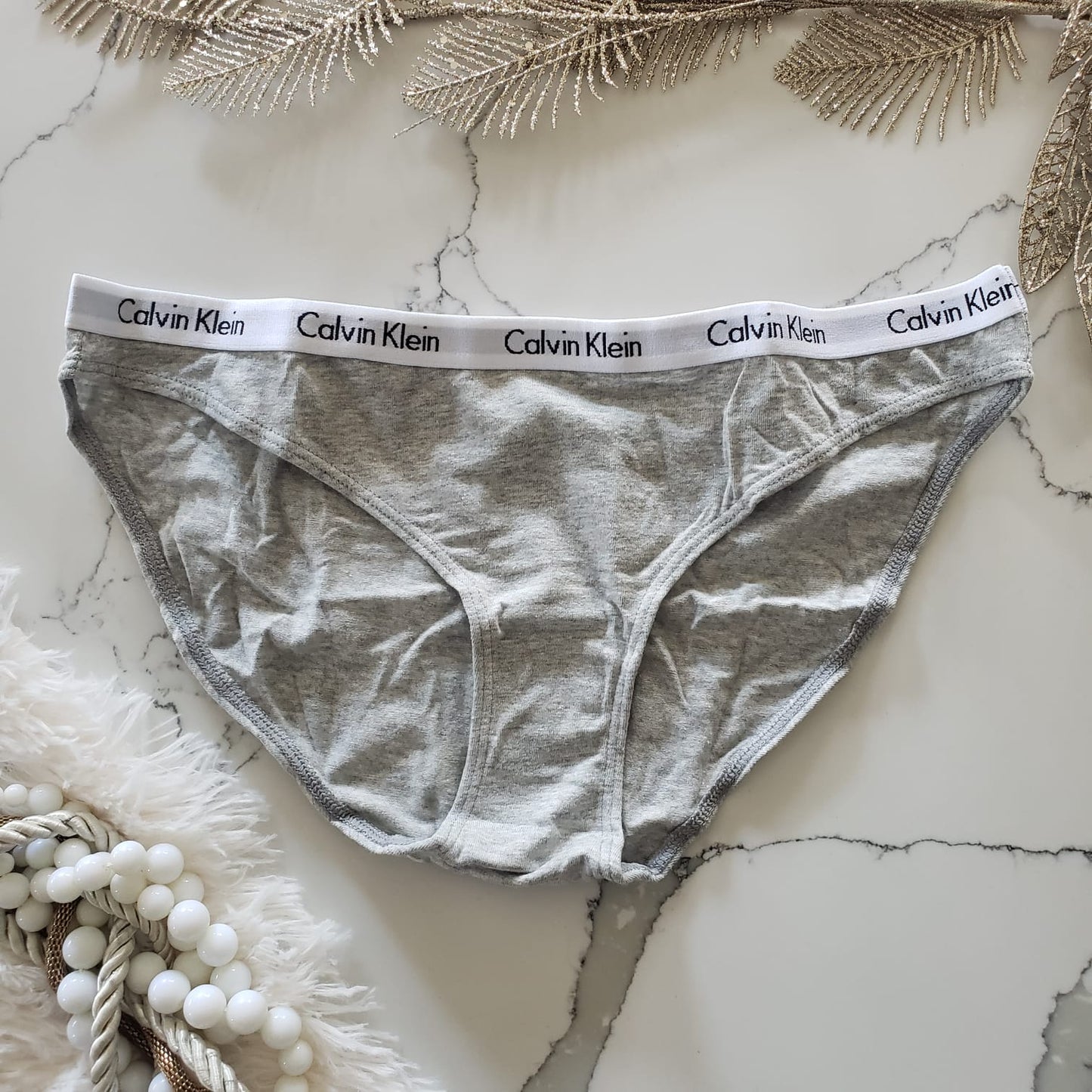 Calvin Klein -  Bikini elásticos de algodón con logotipo